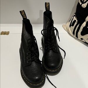 Dr. Martens Black Leather Boots